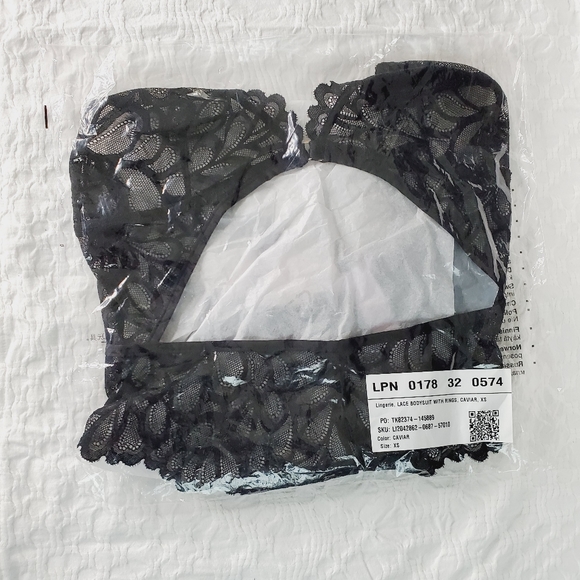 Savage X Fenty Savage Not Sorry Lace Bodysuit Set - Picture 12 of 14